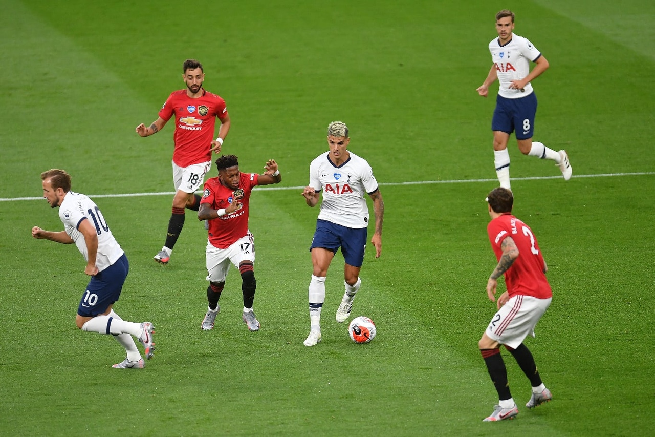 Матч между Тоттенхэм-Манчестер Юнайтед