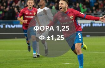 азиатская фора 1 25 что значит