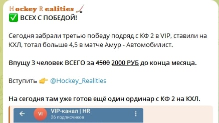Hockey realities цены