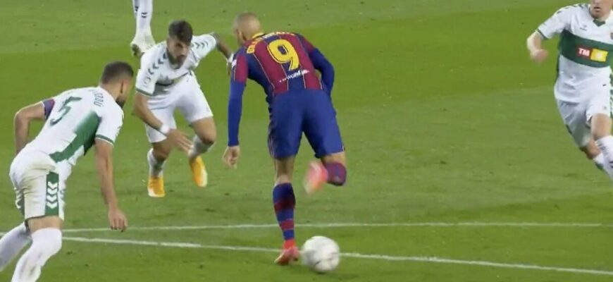 Ассист от Брэйтуэйт Месси