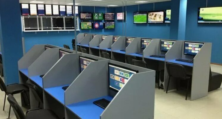 Фото пункта приема ставок