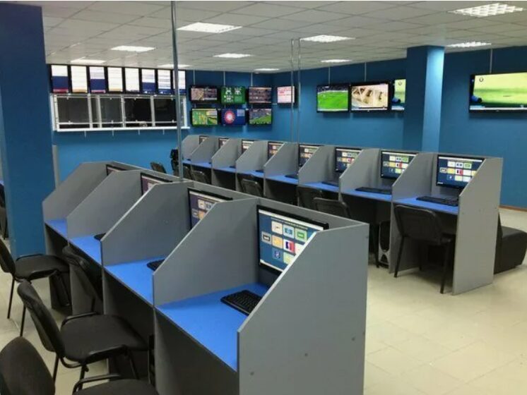 Фото пункта приема ставок