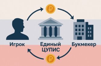 Игрок → ЦУПИС → БК