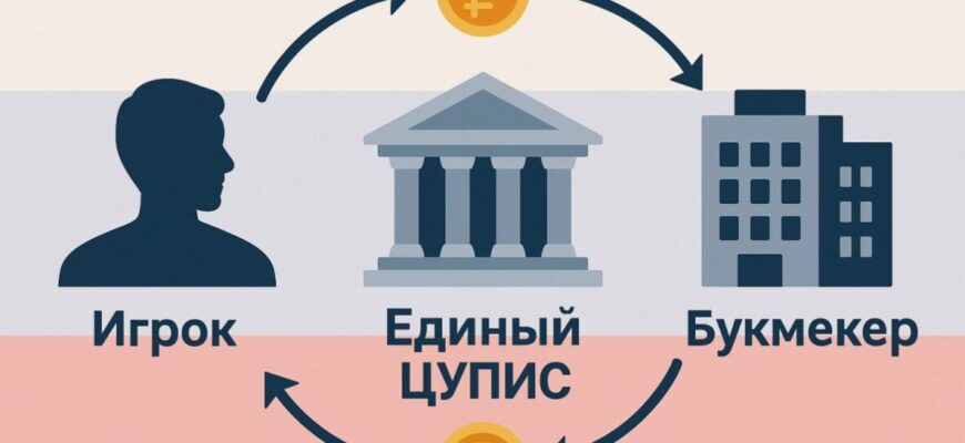 Игрок → ЦУПИС → БК