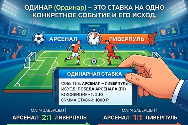 Что такое одинар в ставках
