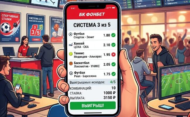 Система ставок 3 из 5
