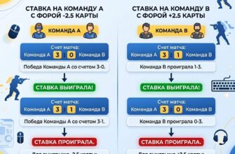 Фора 2.5 по картам в CS2