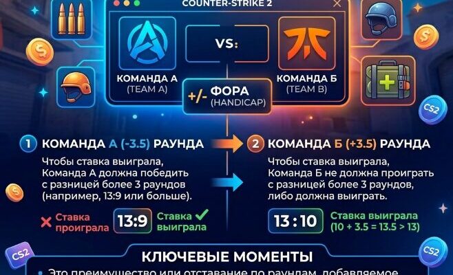 Фора по раундам в CS2