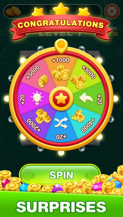 Бонусы и награды в игре Mahjong Cozy Journey