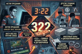 Почему договорные матчи называют «322» история и скандалы