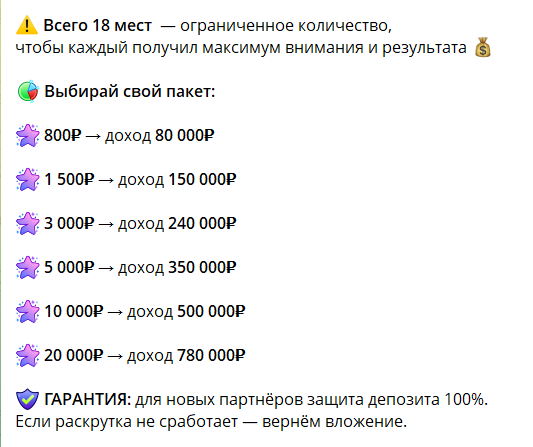 Раскрутка депозита на канале TG Capital Club | Тимур Демидов