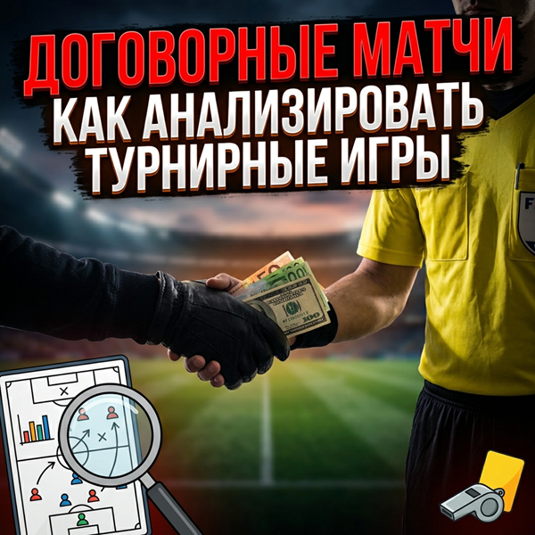 Договорные матчи чемпионата: как анализировать турнирные игры