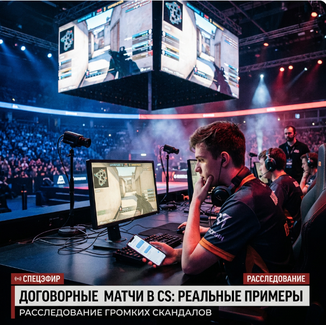 Договорные матчи в КС: реальные примеры