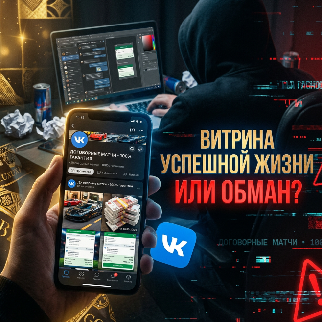 Договорные матчи во ВКонтакте: витрина успешной жизни