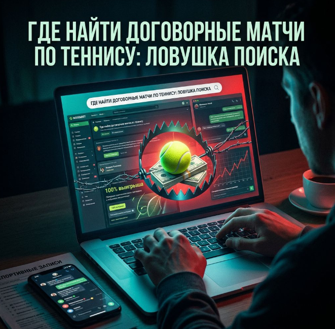 Где найти договорные матчи по теннису: ловушка поиска