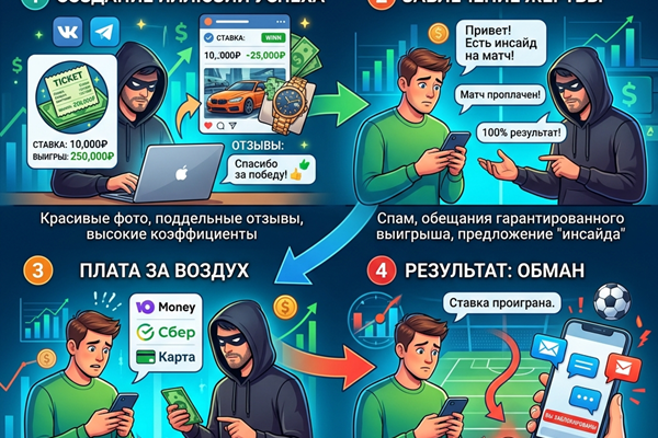 Как работают мошенники, продающие договорные матчи