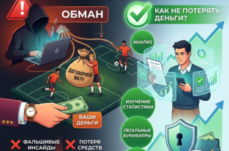 Мошенничество на договорных матчах как не потерять деньги
