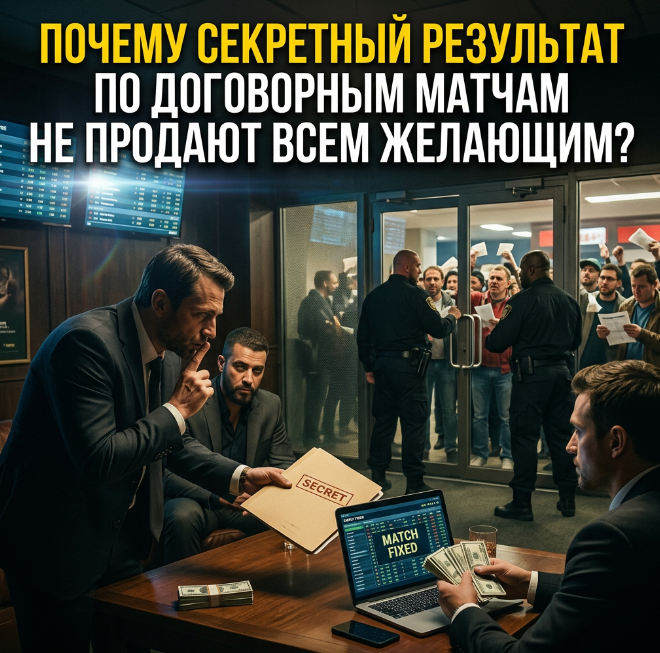 Почему секретный результат не продают всем желающим