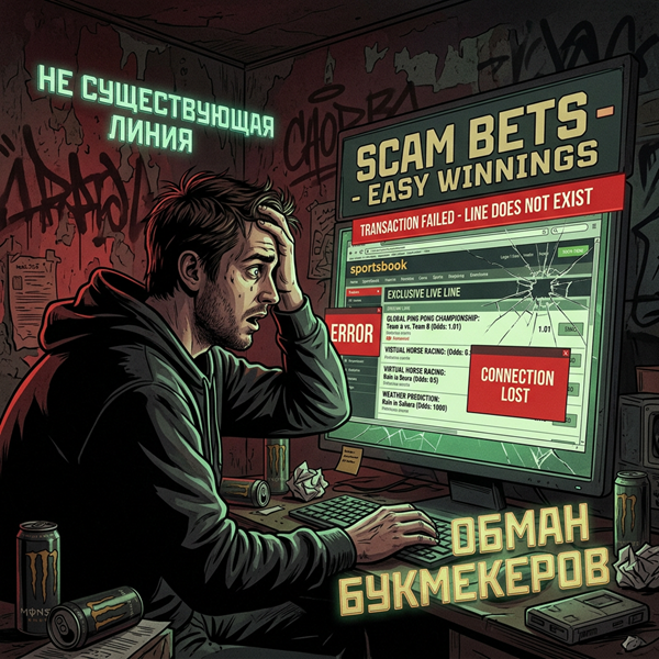 Скам букмекерские конторы и несуществующая линия