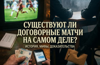Существуют ли договорные матчи на самом деле