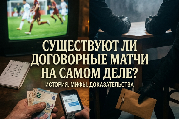 Существуют ли договорные матчи на самом деле